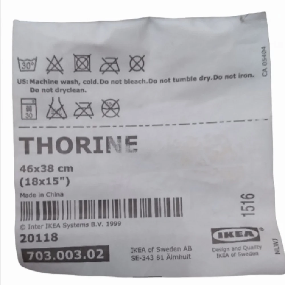 Ikea Thorine Hedgehog Throw Pillow Plush 18